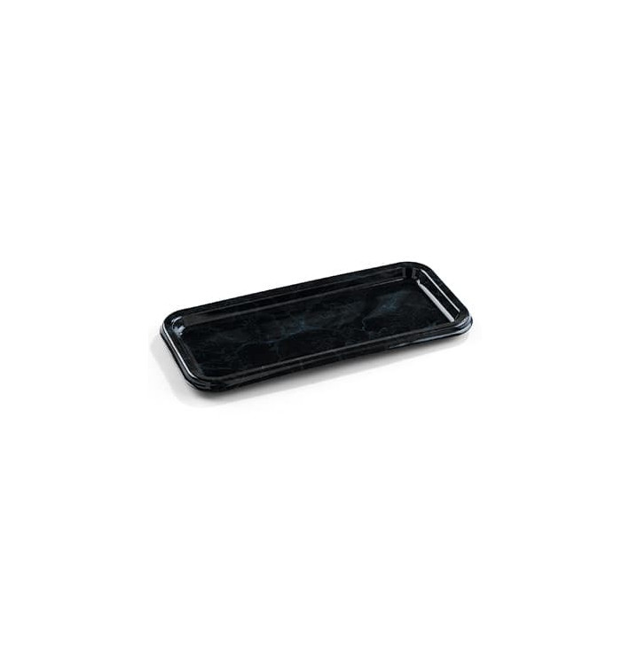 Bandeja Plastico Rectangular Mármol 35X16 cm (5 Uds)