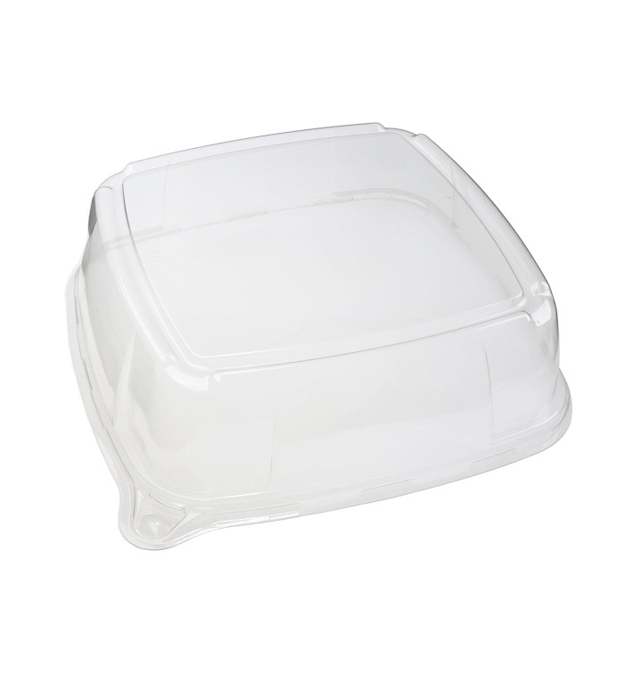 Tapa de Plastico para Bandeja de 27x27x8 cm (25 Uds)