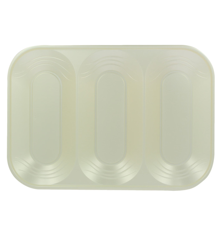 Bandeja de Plastico PP "X-Table" 3C Perla 330x230mm (2 Uds)