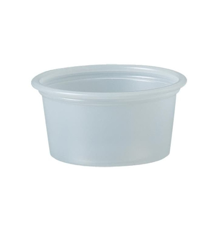 Tarrina de Plastico PS para Salsas 22ml Ø44,5mm (5000 Uds)