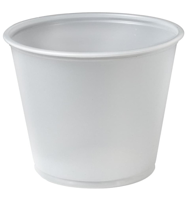 Tarrina de Plastico PS para Salsas 165ml Ø74mm (250 Uds)