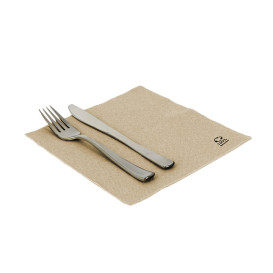 Servilleta de Papel Kraft 2C Punta-Punta 33x33cm (50 Uds)