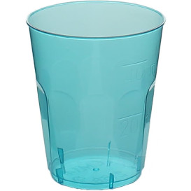 Vaso Plastico Chupito "Diamant" PS Cristal Azul 50ml  (600 Uds)