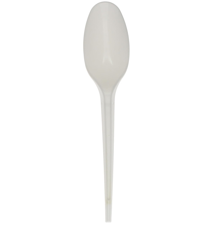 Cuchara Biodegradable PLA Blanco 175mm (405 Uds)