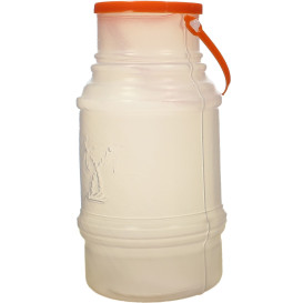 Garrafa Transp. Translúcida con Asa 1000 ml (50 Uds)