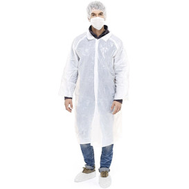 Kit de protección Polietileno 4 piezas Blanco (100 Kits)