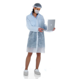 Kit de protección TNT 4 piezas Blanco (100 Kits)