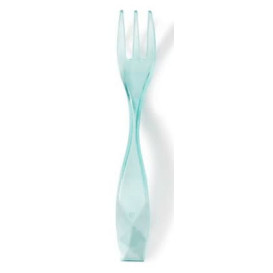 Minitenedor Degustacion "Charme" Water Green 10cm (2400 Uds)