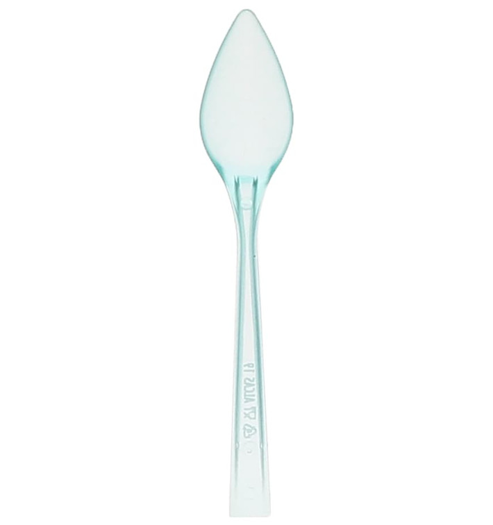 Cucharilla Degustacion "Charme" Water Green 10cm (100 Uds)