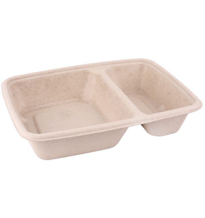 Envase Caña de Azucar Rectang. 2C 230x160x50mm (300 Uds)