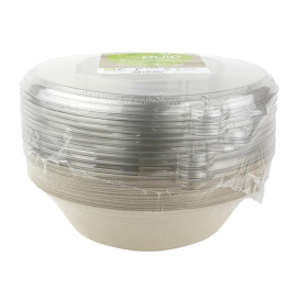 Kit Bols Caña de Azúcar+tapa Ø210x60mm (1 Kit)