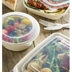 Tapa de Plastico PP Transp. para Bol 500ml Ø15cm (100 uds)