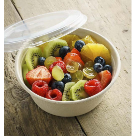 Tapa de Plastico PP Transp. para Bol 500ml Ø15cm (100 uds)