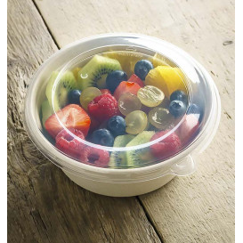 Tapa de Plastico PP Transp. para Bol 500ml Ø15cm (100 uds)