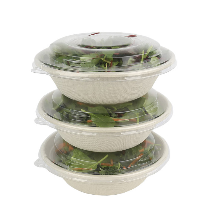 Tapa Cúpula de Plastico Transp. para Bol 1000ml Ø21cm (300 Uds) Tapa Cúpula de Plastico Transp. para Bol 1000ml Ø21cm (300 Uds)