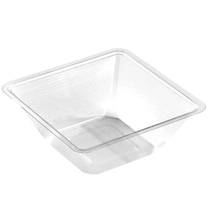 Bol mini de Plástico PET 175ml 90x90x40mm (600 Uds)