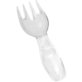 Minitenedor de Plastico Degustacion Small 8cm (2000 Uds)
