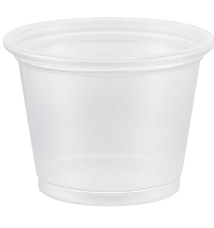 Tarrina de Plastico PP para Salsas 30ml Ø48mm (125 Uds) 