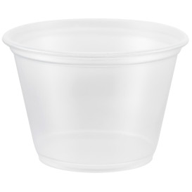 Tarrina de Plastico PP para Salsas 75ml Ø66mm (125 Uds) 