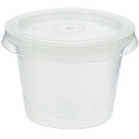 Tarrina Plastico Salsas con Tapa 33ml (100 Uds)