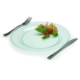 Tenedor de Plastico Metalizado 150mm (50 Uds)