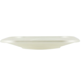 Plato de Plastico PP "X-Table" Cuadrado Perla 180mm (8 Uds)