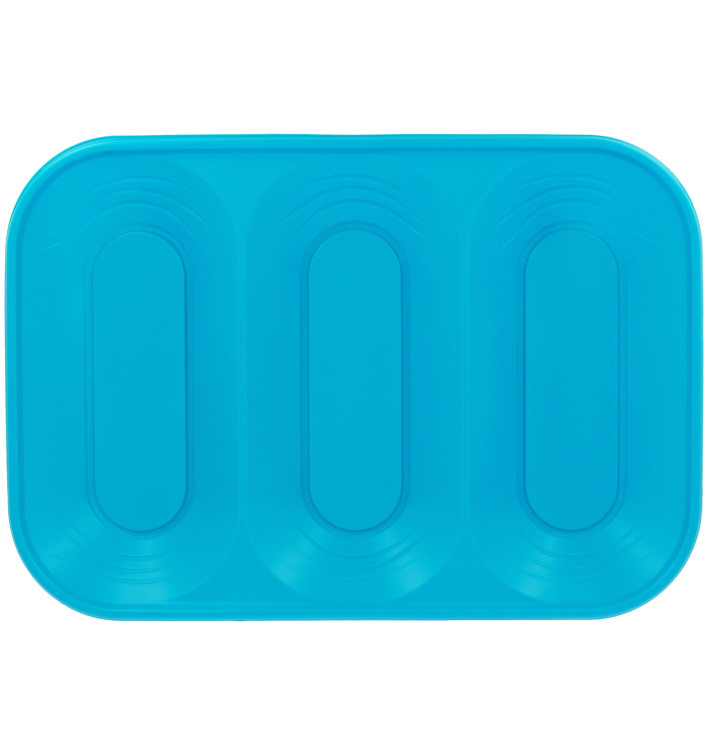 Bandeja de Plastico PP "X-Table" 3C Turquesa 330x230mm (2 Uds)