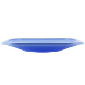 Plato de Plastico PP "X-Table" Cuadrado Violeta 180mm (8 Uds)