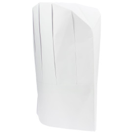 Gorro Cocinero Continental  Infantil Papel  Blanco (100 Uds)