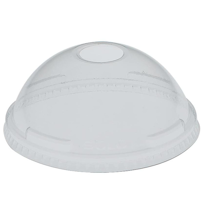 Tapa Cupula Agujero Tarrina Pet 5oz/8oz/9oz (100 Uds)