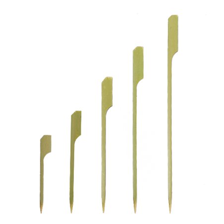 Pinchos de Bambu Decorados "Golf" 210 mm (10000 Uds)