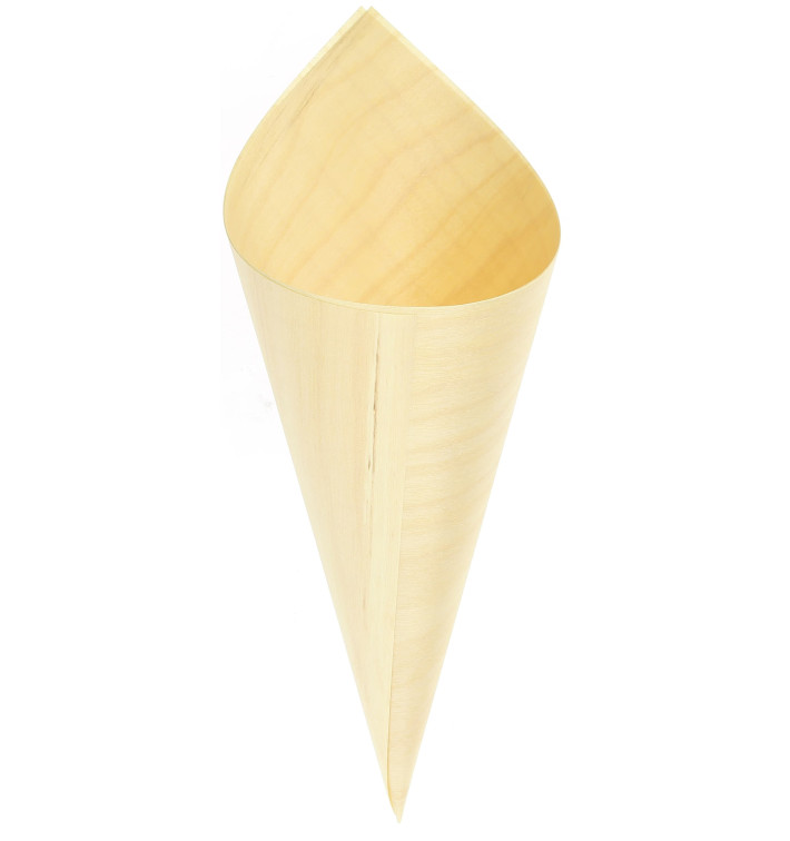 Cucurucho de Madera 240mm (50 Uds) Cucurucho de Madera 240mm (50 Uds)
