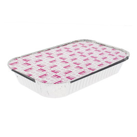 Tapa para Bandeja Aluminio 15C. 1500ml (100 Uds)