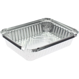 Bandeja Aluminio 6C. 650ml 191x141x33mm (100 Uds)