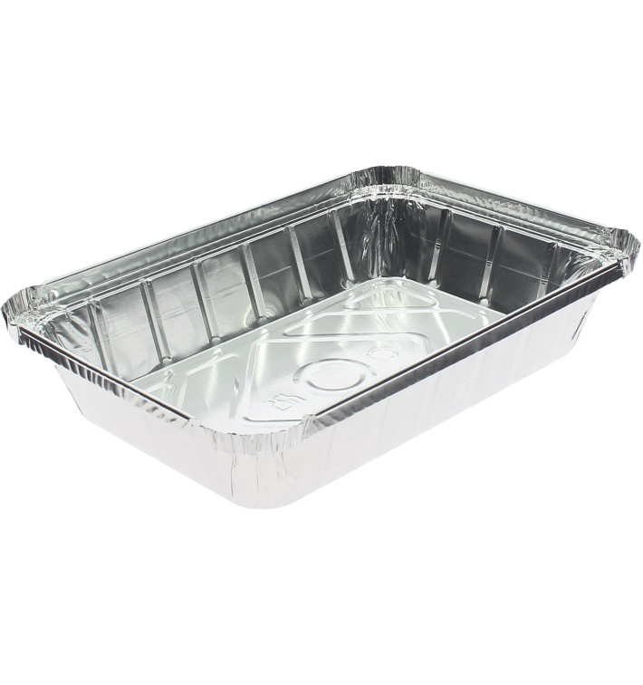 Bandeja Aluminio 9C. 890ml 225x155x36mm (100 Uds)