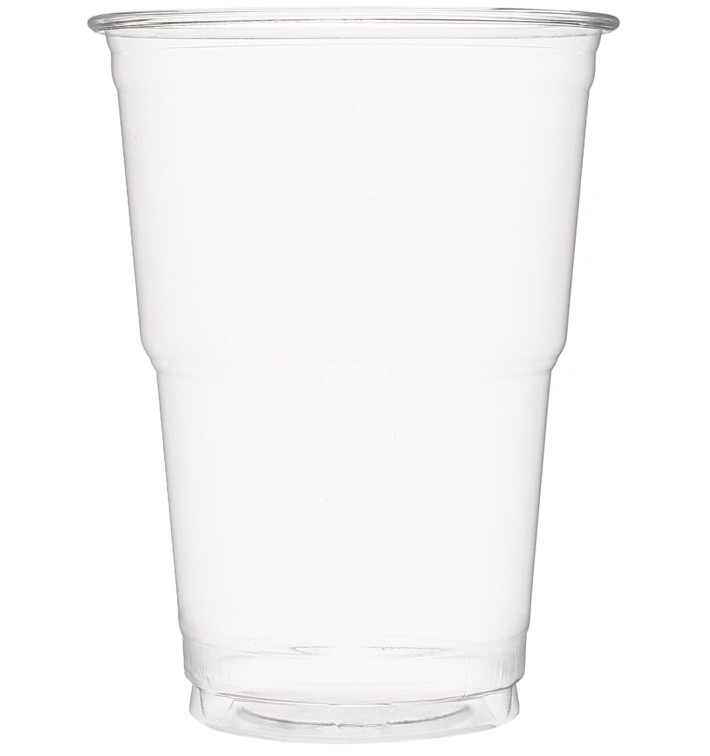 Vaso de Plastico PET Cristal Transparente 490 ml (60 Uds)