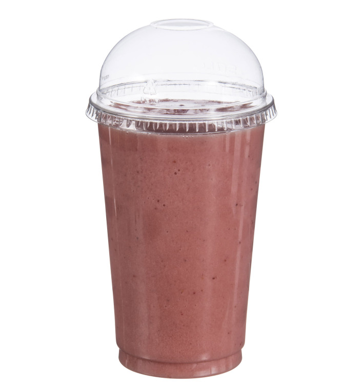 Vasos PET con tapa