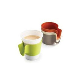 Porta vasos "Cupholder" Negro (12 Unidades)