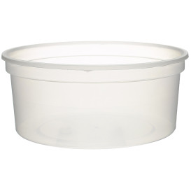 Tarrina de Plastico Transparente PP 350ml Ø11,5cm (500 Uds)