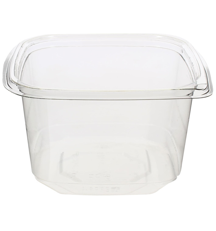 Bol de Plástico PET 600ml 120x120x70mm (50 Uds)