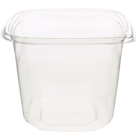 Bol de Plástico PET 750ml 120x120x90mm (50 Uds)