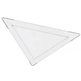 Plato Degustacion Plastico Triangular 5x10cm (576 Unidades)