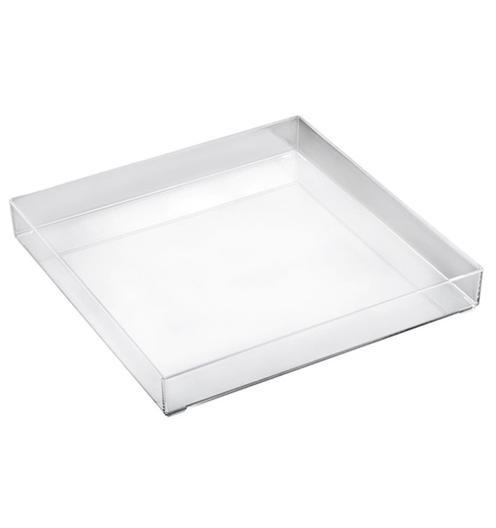 Bandeja Reutilizable Durable SAN Tray Transparente 30x30cm (1 Ud)