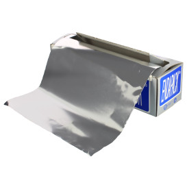 Bobina de Aluminio 40cm x 300m 4Kg en Dispensador (1 Ud)