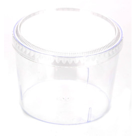 Tapa de Plastico para Vaso Degustacion Transp. 8,3cm (20 Uds)