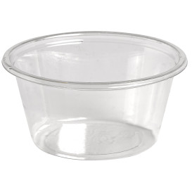 Tarrina de Plastico PET para Salsas 60ml Ø62mm (2500 Uds)