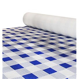 Mantel Papel Impermeable Azul Marino Rollo 5 x 1,2m (25 Uds)
