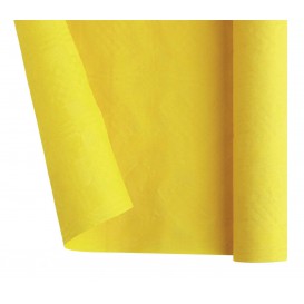 Mantel de Papel Rollo Amarillo 1,2x7m (25 Uds)