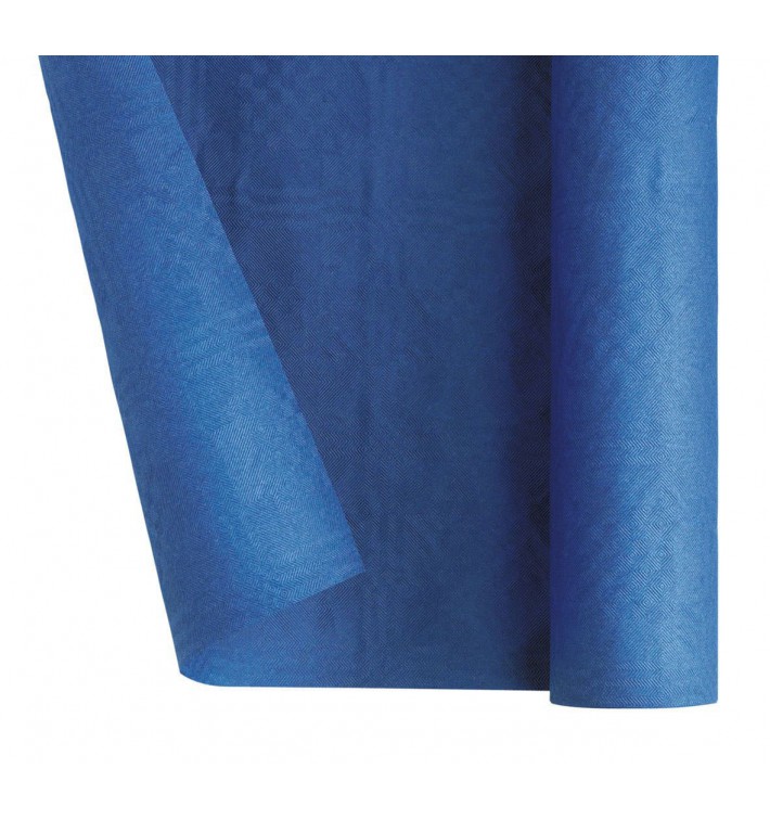 Mantel de Papel Rollo Azul Oscuro 1,2x7m (1 Ud)