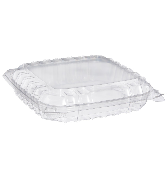 Tarrina Tapa Bisagra OPS 3 C. "Clear Seal" 335ml (125 Uds)